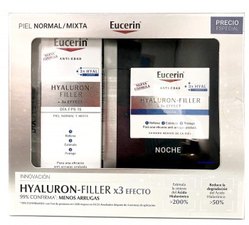HYALURON- FILLER X3 EFFERCTO PACK DIA Y NOCHE